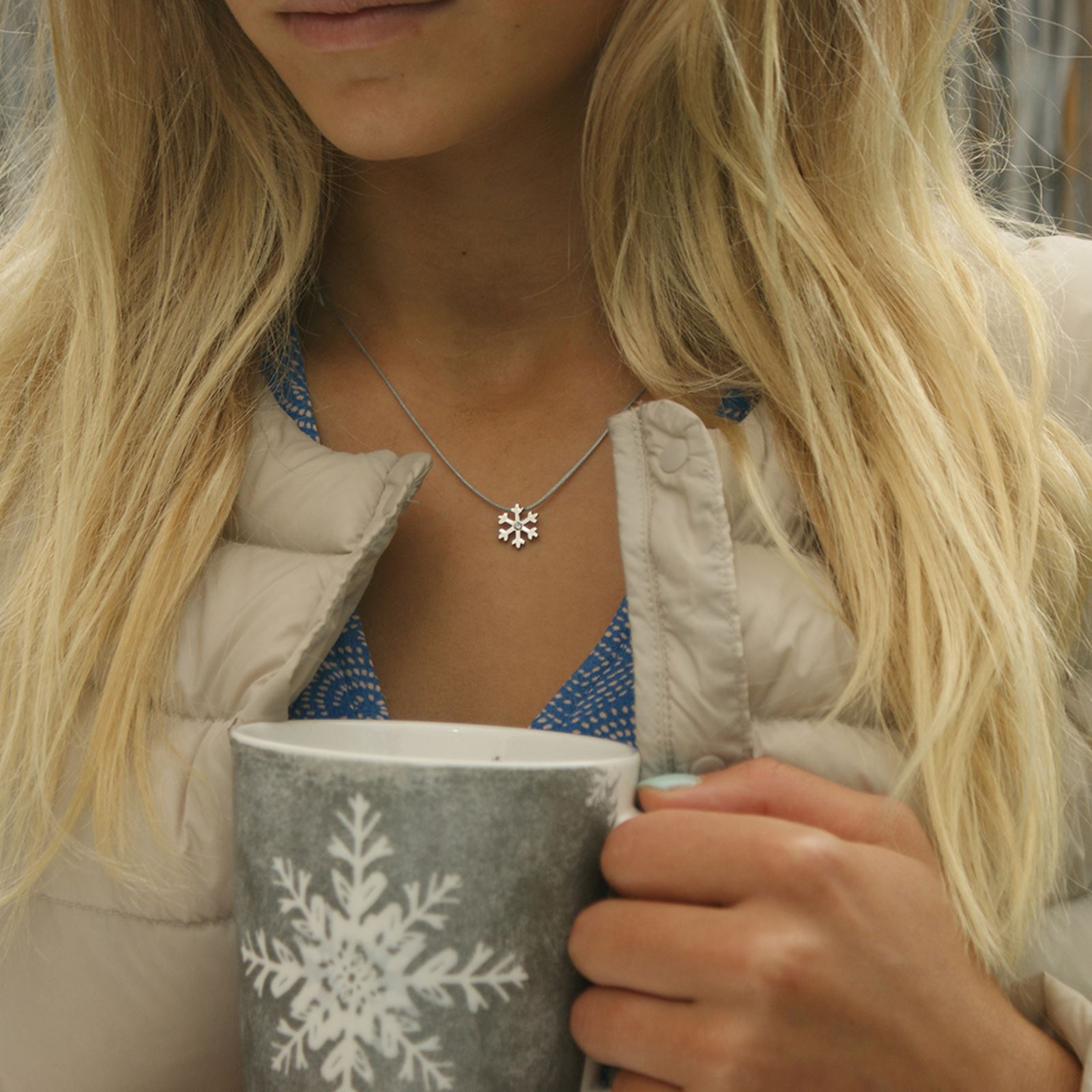 Silver+Surf Jewellery Snow crystal Gr S - 4