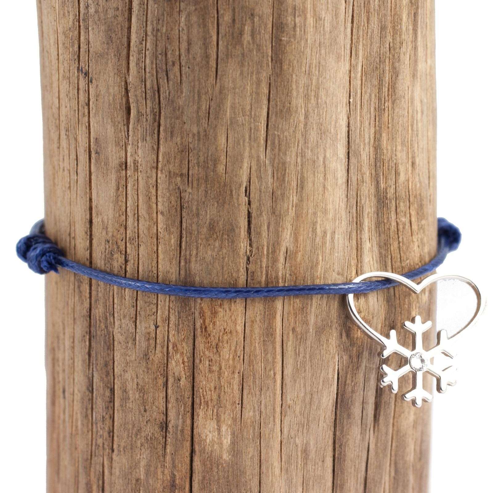 Silver+Surf Jewellery snowflake love Gr S Crystal - 2