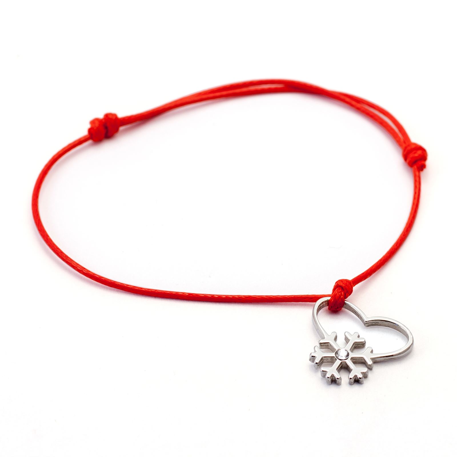Silver+Surf Jewellery snowflake love Gr S Crystal - 3