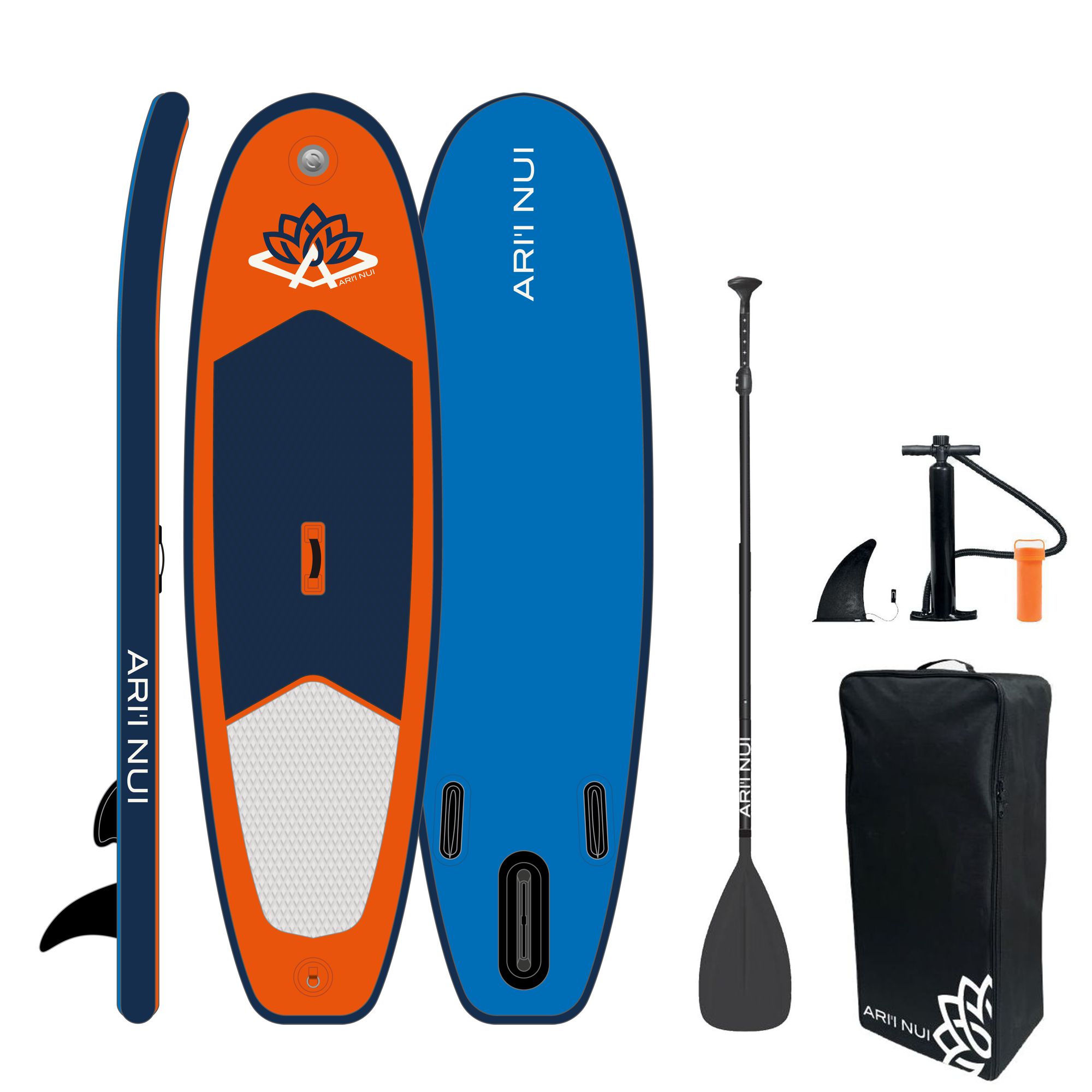 ARIINUI SUP inflatable 9.0 MAHANA Orange Blue