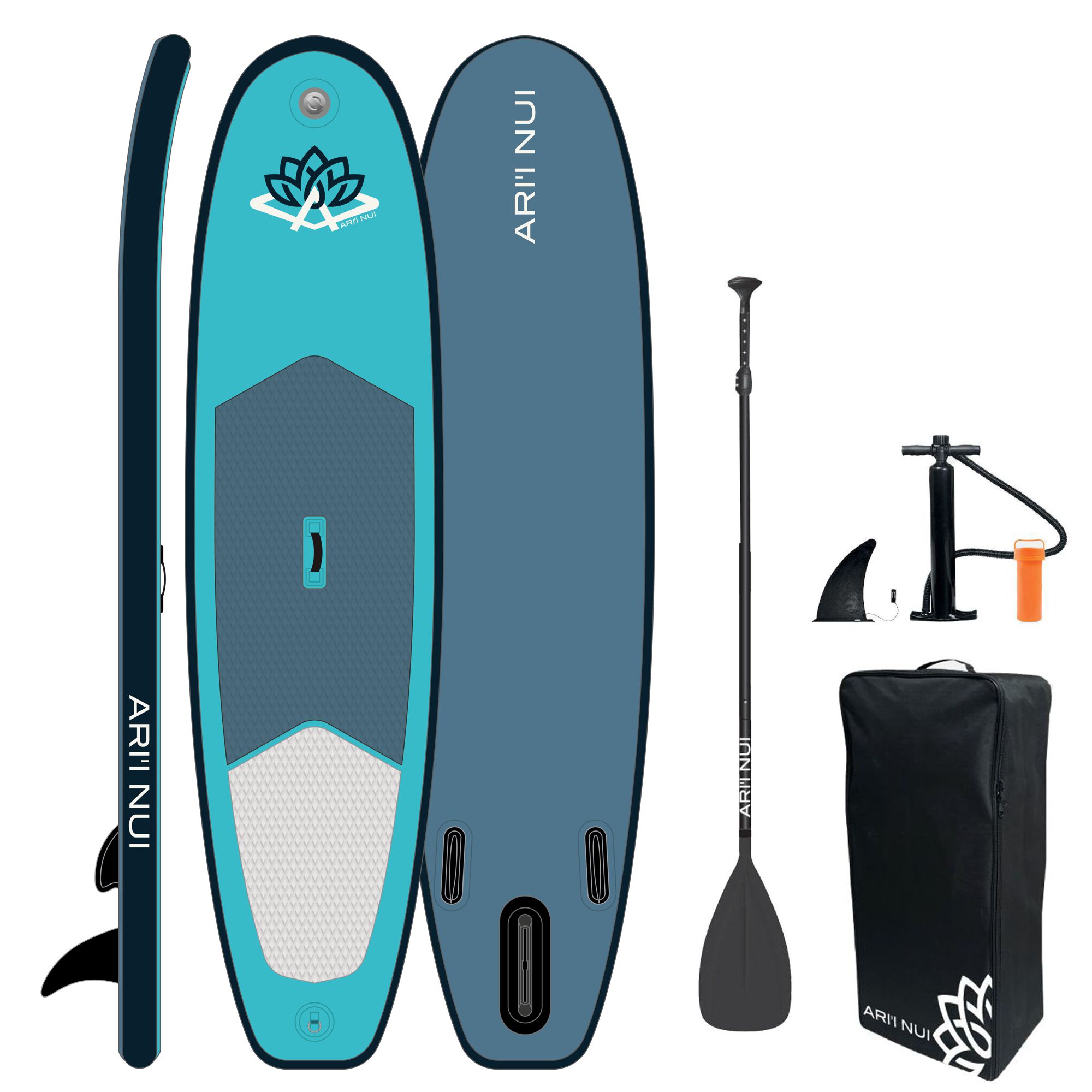 ARIINUI SUP inflatable 10.0 MAHANA Aqua Slate