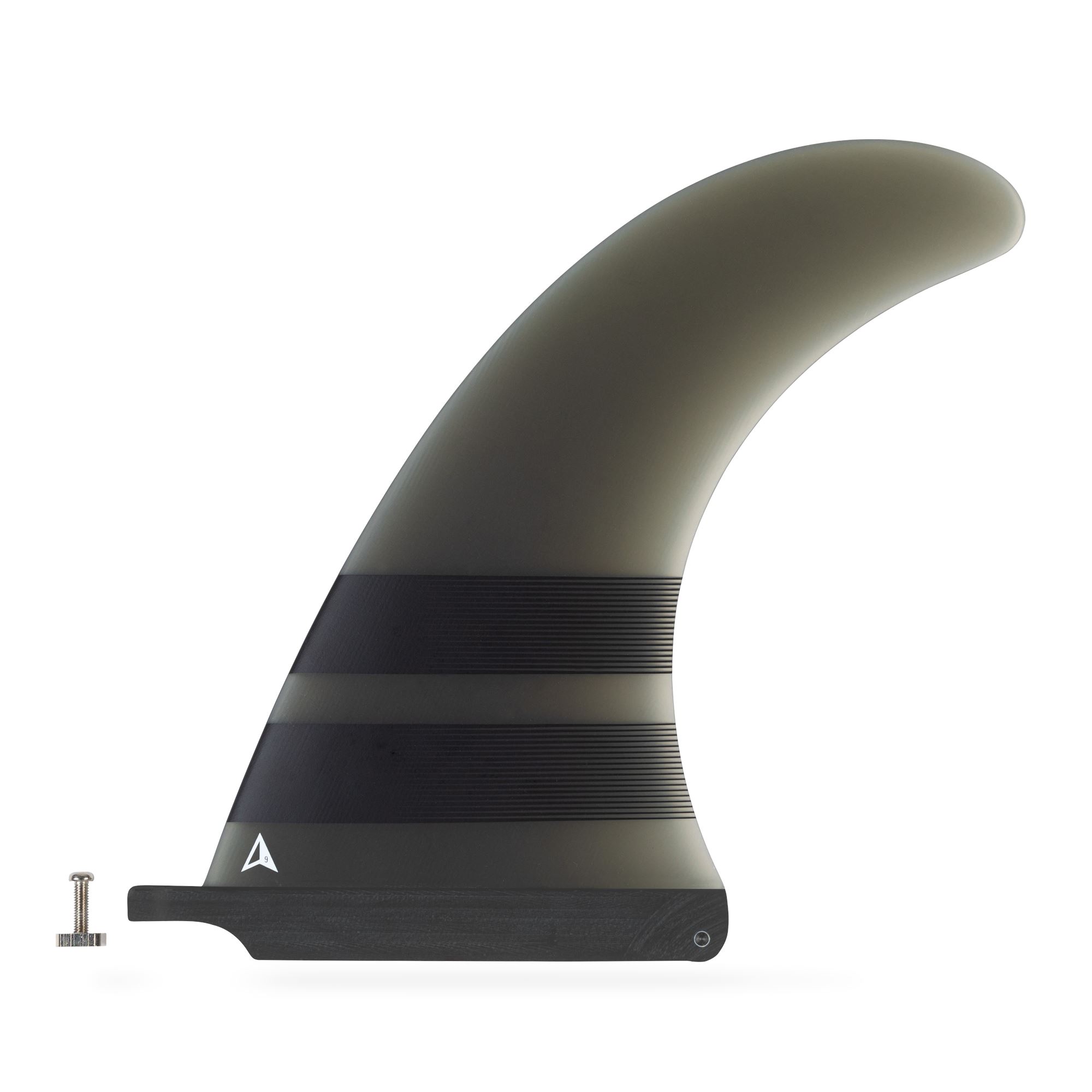 ROAM Single Fin 9 Inch US Box Smoke