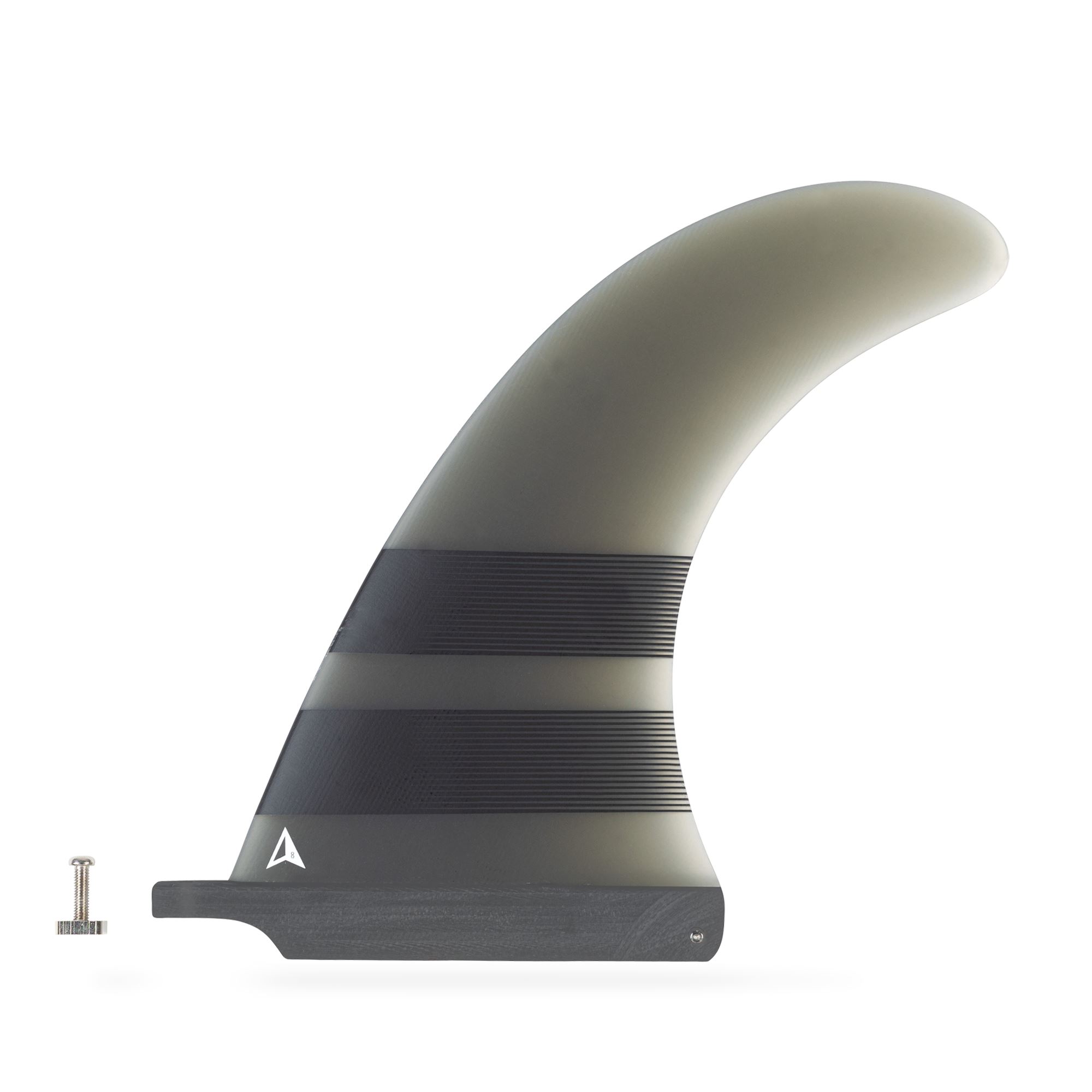 ROAM Single Fin 8 Inch US Box Smoke