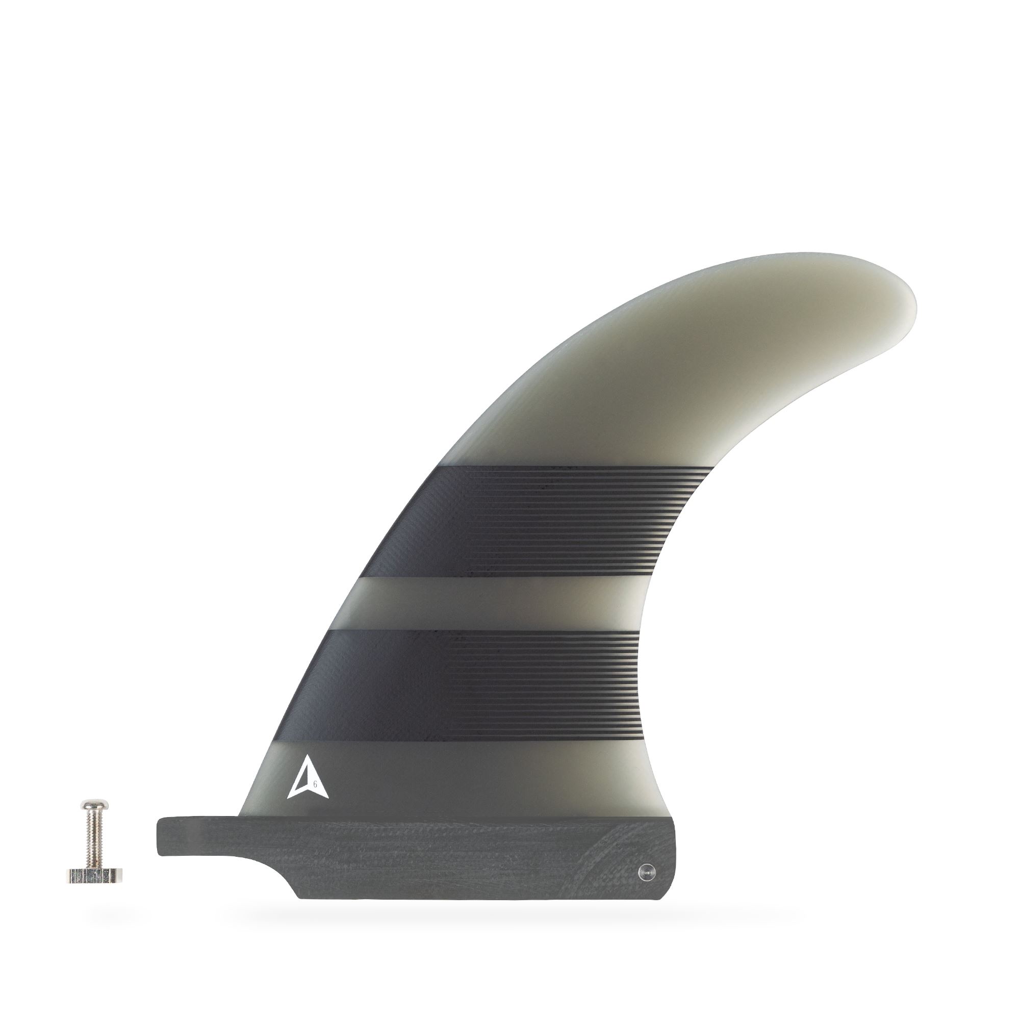 ROAM Single Fin 6 Inch US Box Smoke