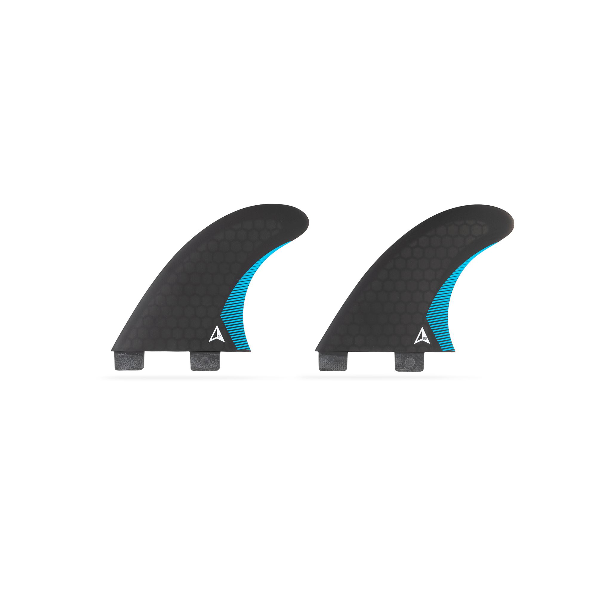 ROAM Quad Rear Fin Set Medium two tab black