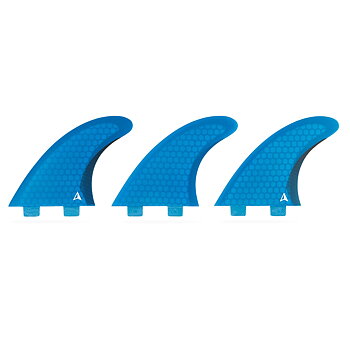 ROAM Thruster Fin Set Performer Large two tab blue