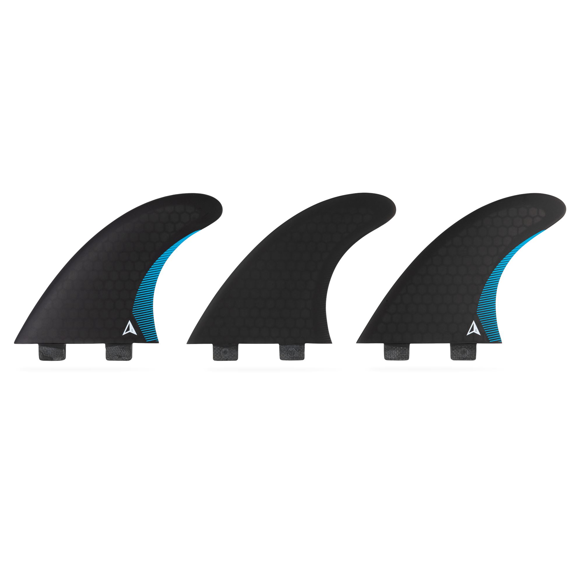 ROAM Thruster Fin Set Performer Large two tab blk