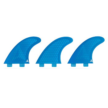 ROAM Thruster Fin Set Allround Med two tab blue
