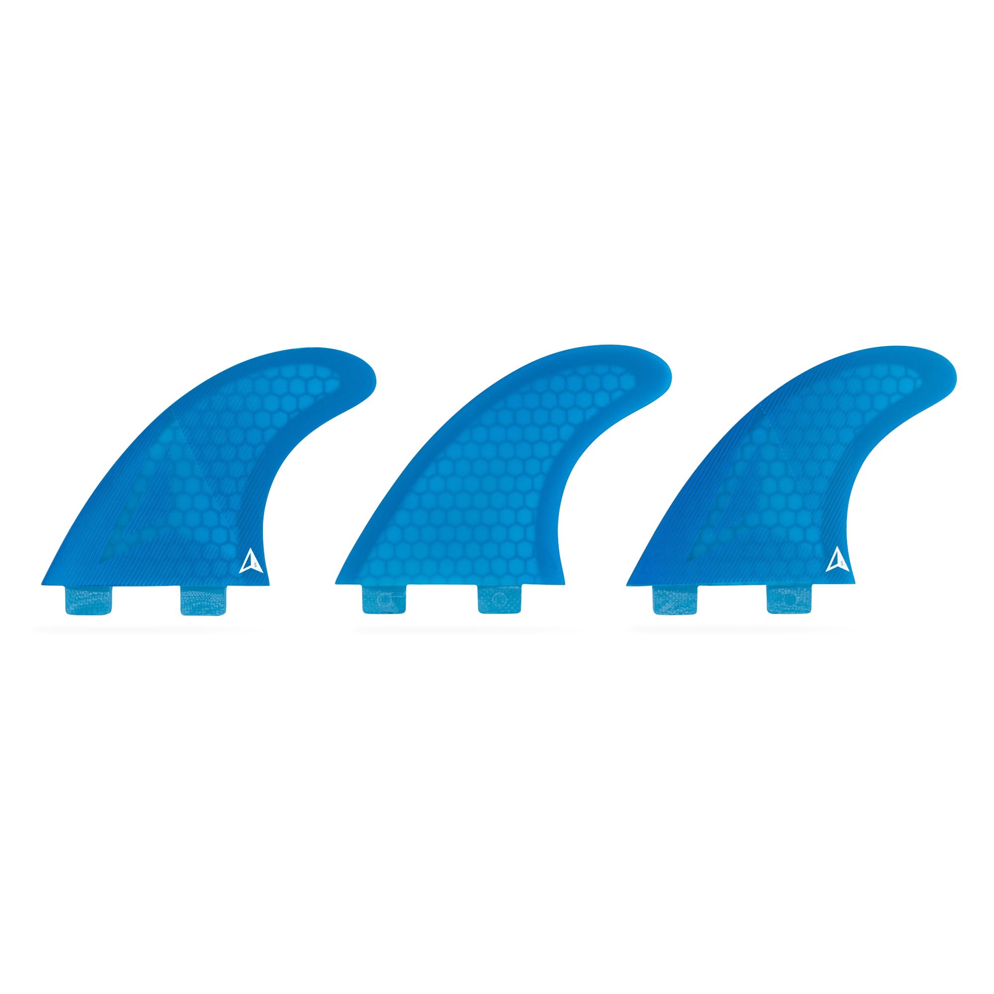 ROAM Thruster Fin Set Allround Small two tab blue