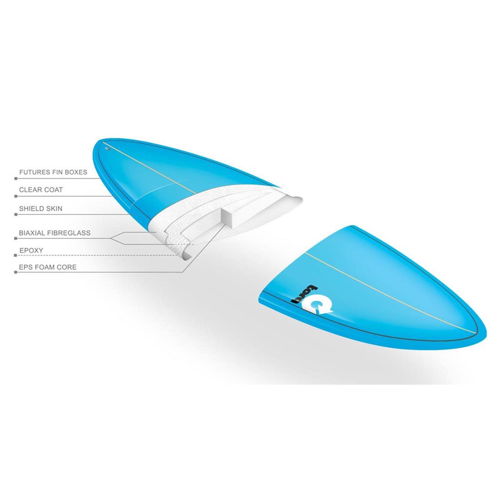 Surfboard TORQ Epoxy 9.0 Longboard Pinlines - 7