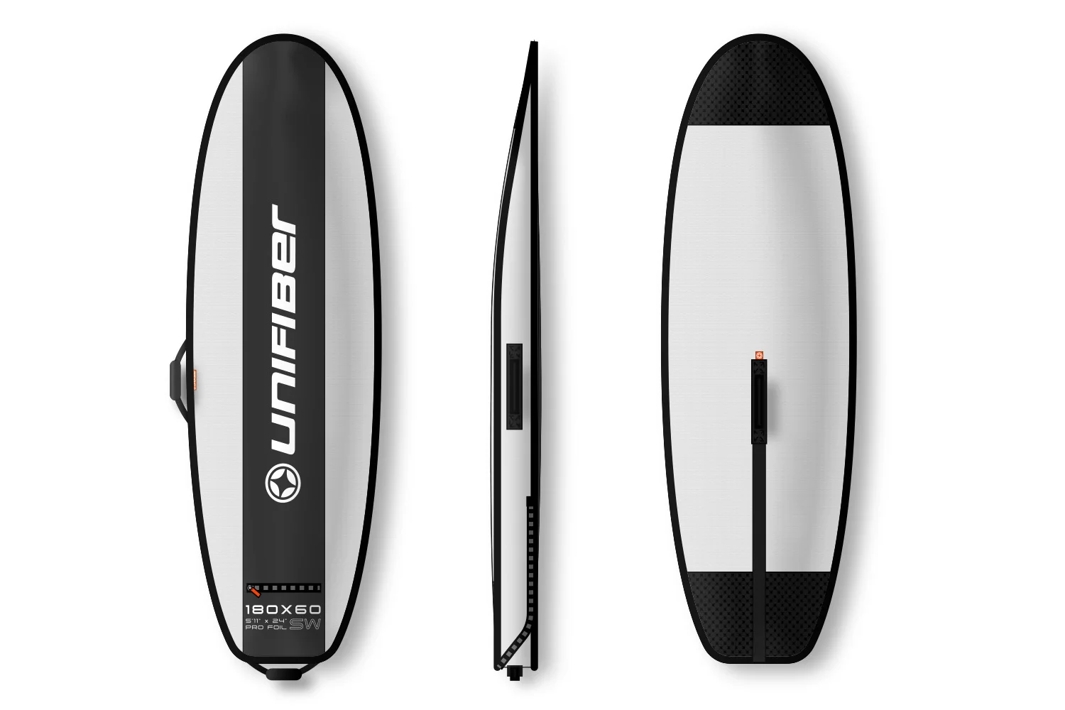 Unifiber Boardbag Pro Luxury Foil w/ Sidewall 170 x 55 / 5'7 x 22"