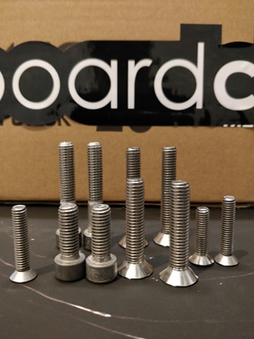 Screw set för Slingshot foils with Torx head