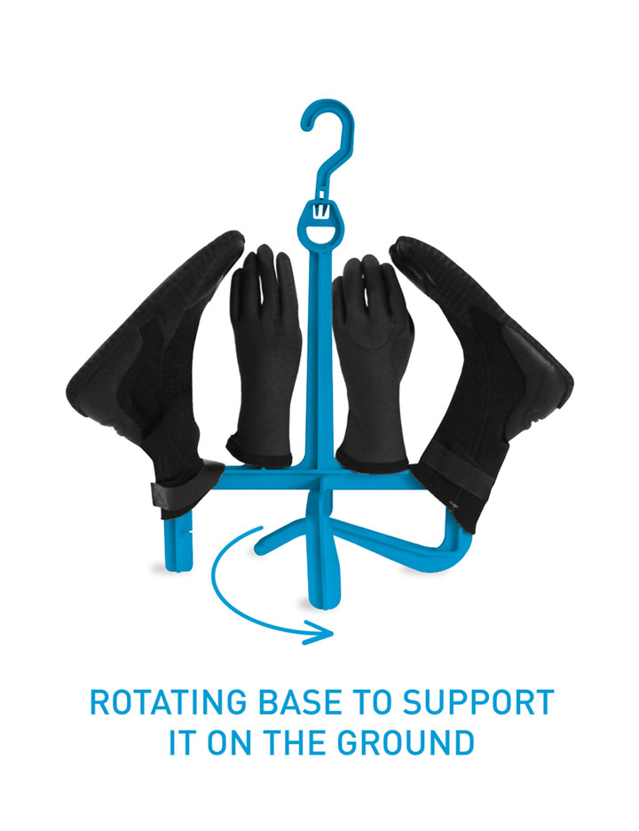 SURFLOGIC  WETSUIT ACCESSORIES HANGER DOUBLE SYSTEM - 3