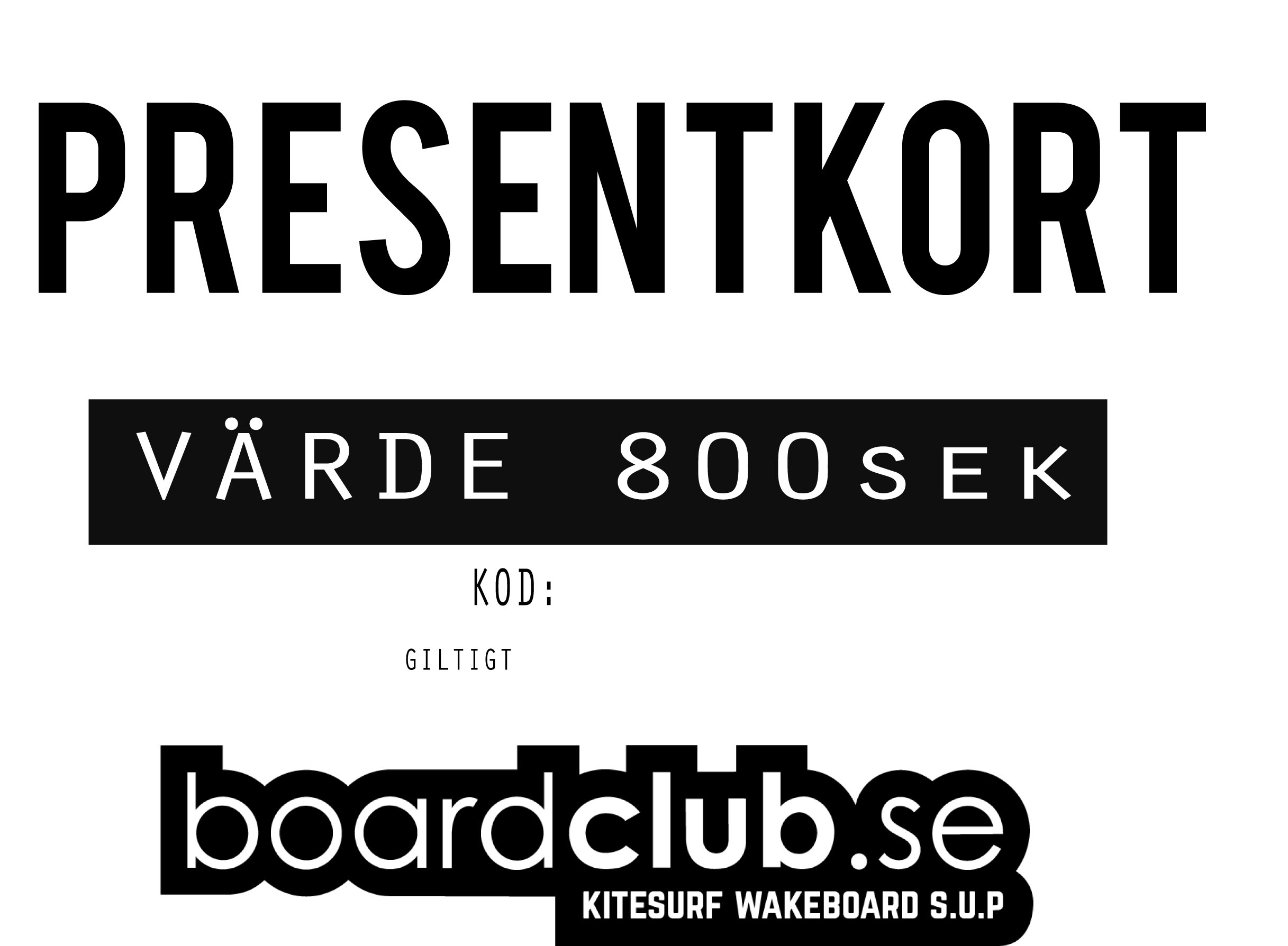 VOUCHER 800nok