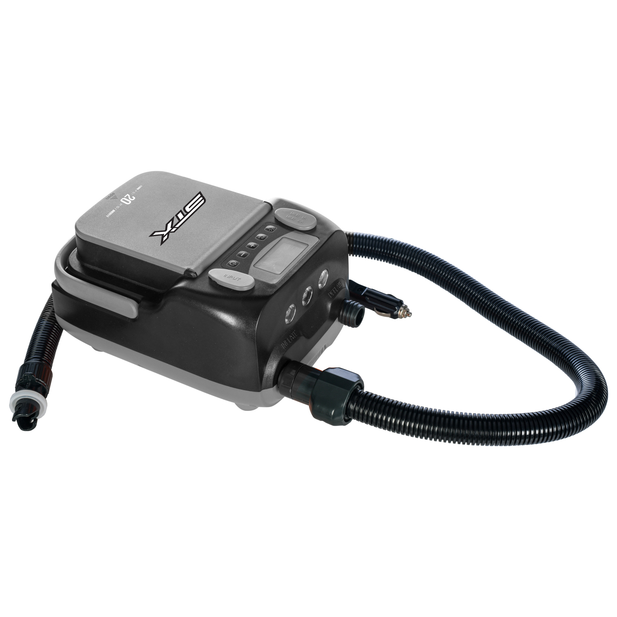 iSup Electric Air Pump 12V - 1.4 Bar / 20 PSI