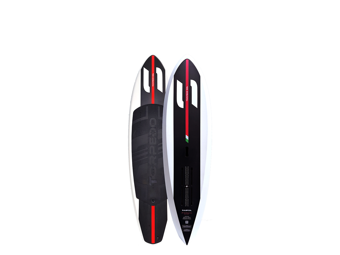 Torpedo 90L Foilboard - White Edition - 3