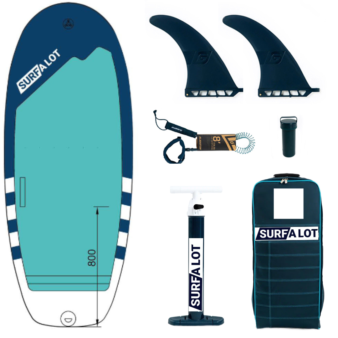 Surf a Lot Wingfoil- 7'2 board Demo - 3