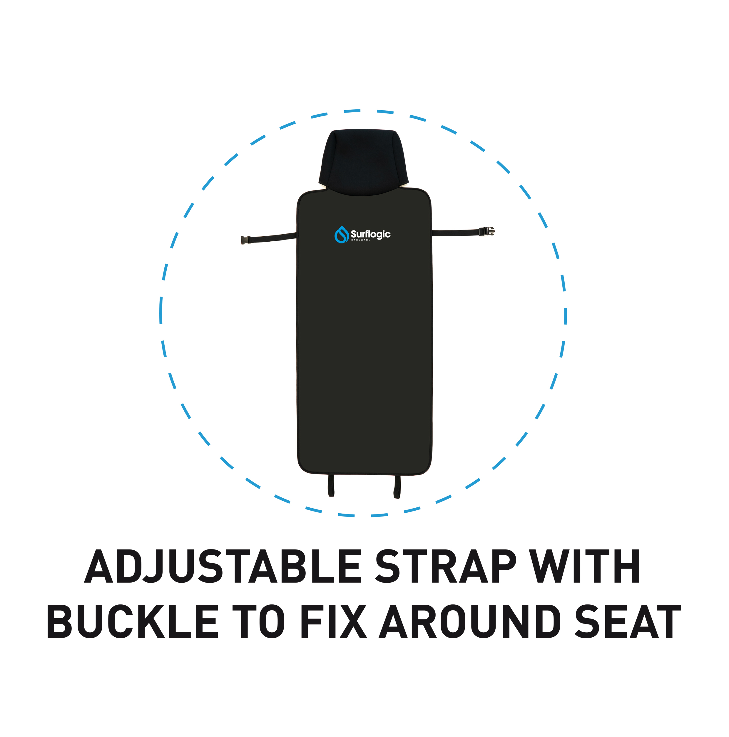 SURFLOGIC Waterproof neoprene car seat cover - 3