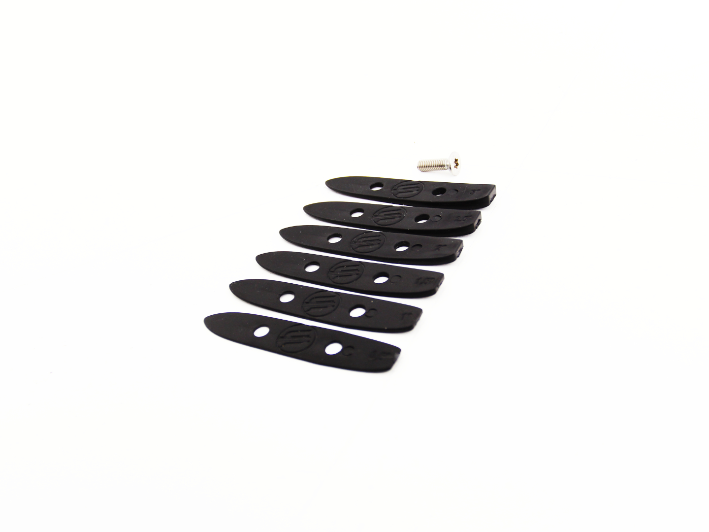 Shim Set for Fuselages -0,5°/-1°/-1,5°/-2°/-2,5°/-3°