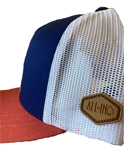 ALL IN - Snapback Trucker hat - Navy Anchor - 2