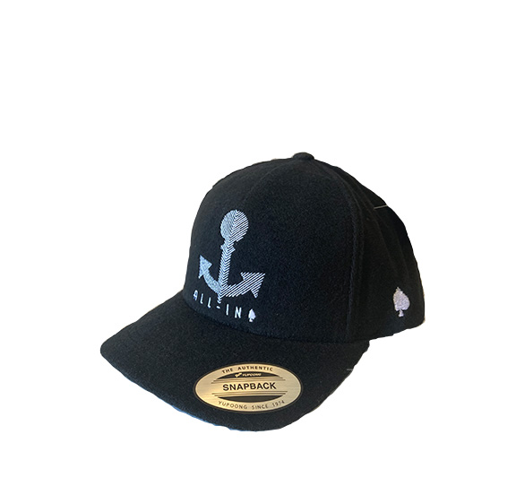 ALL IN - Snapback Trucker hat -  Black