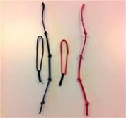 LIQUID FORCE KITE PIGTAILS - 4 PCS