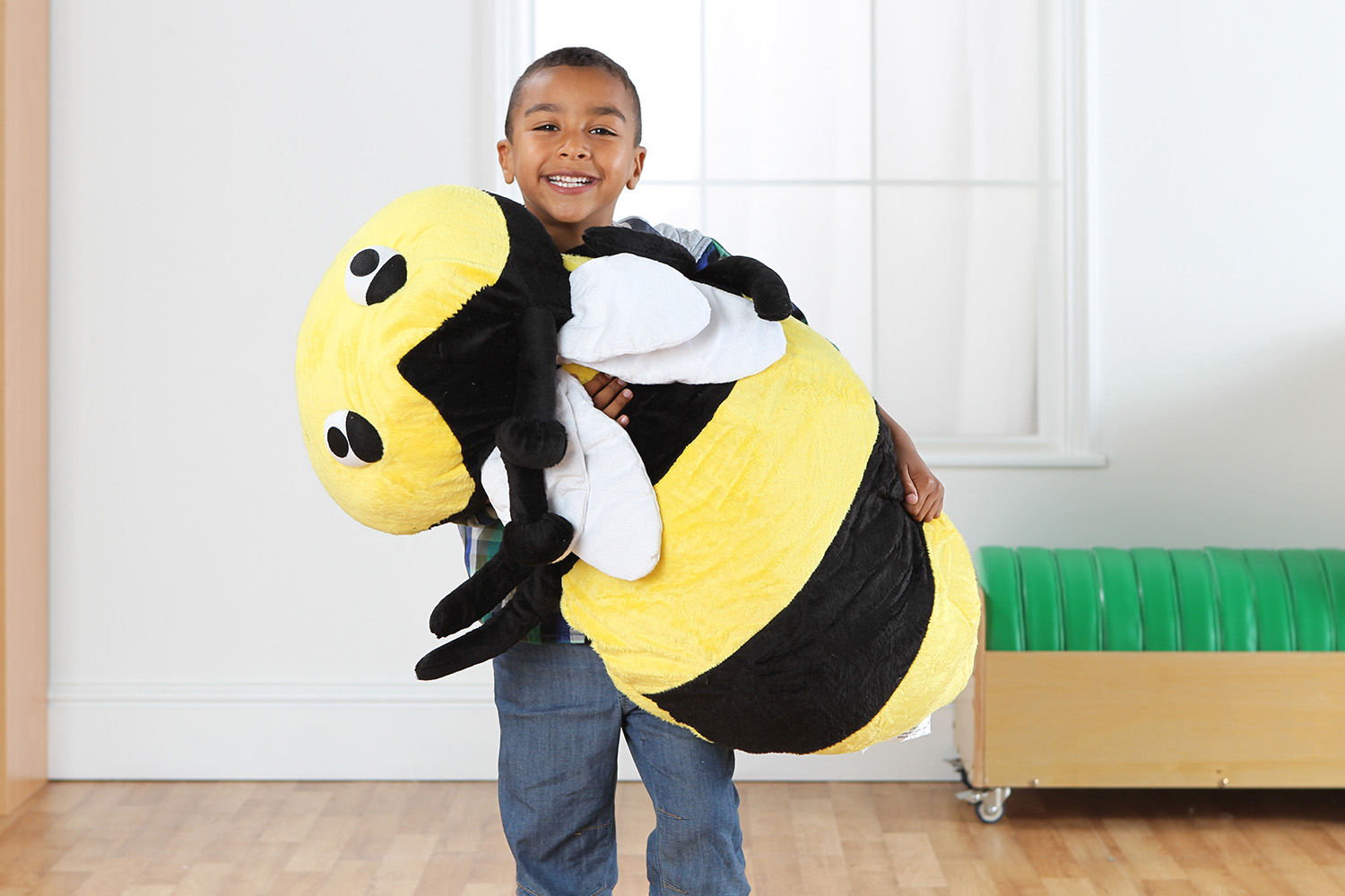 giant stuffed bumble bee