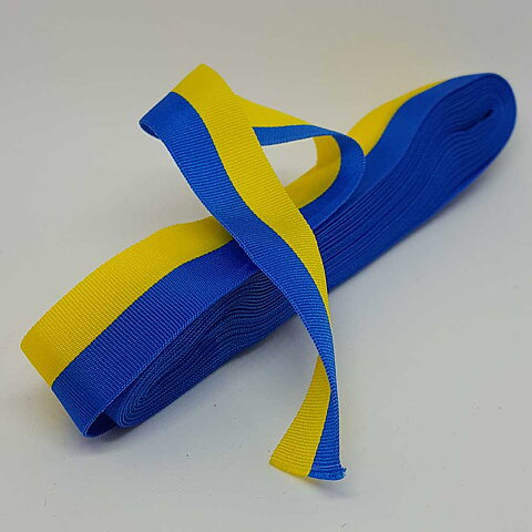 Blå-gult band