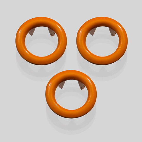 Orange Cheddar Ring tryckknapp