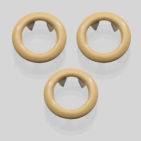Gul Vanilj Ring tryckknapp