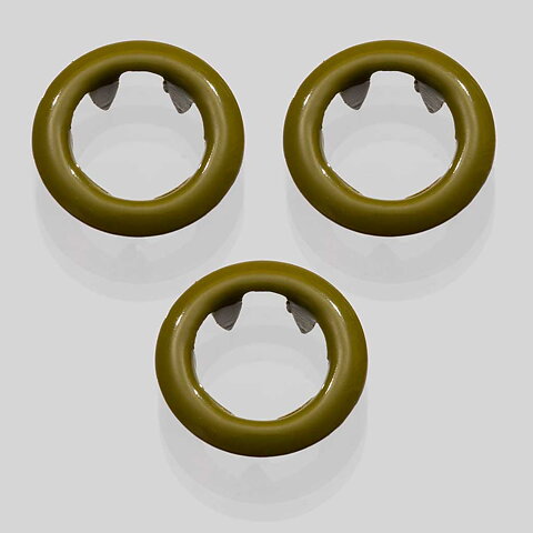 Grön Guacamole Ring tryckknapp