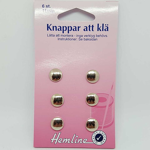 Knappar att klä