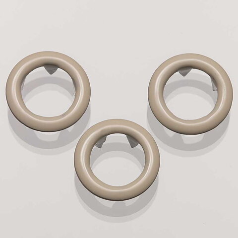 Vit Marshmallow Ring tryckknapp