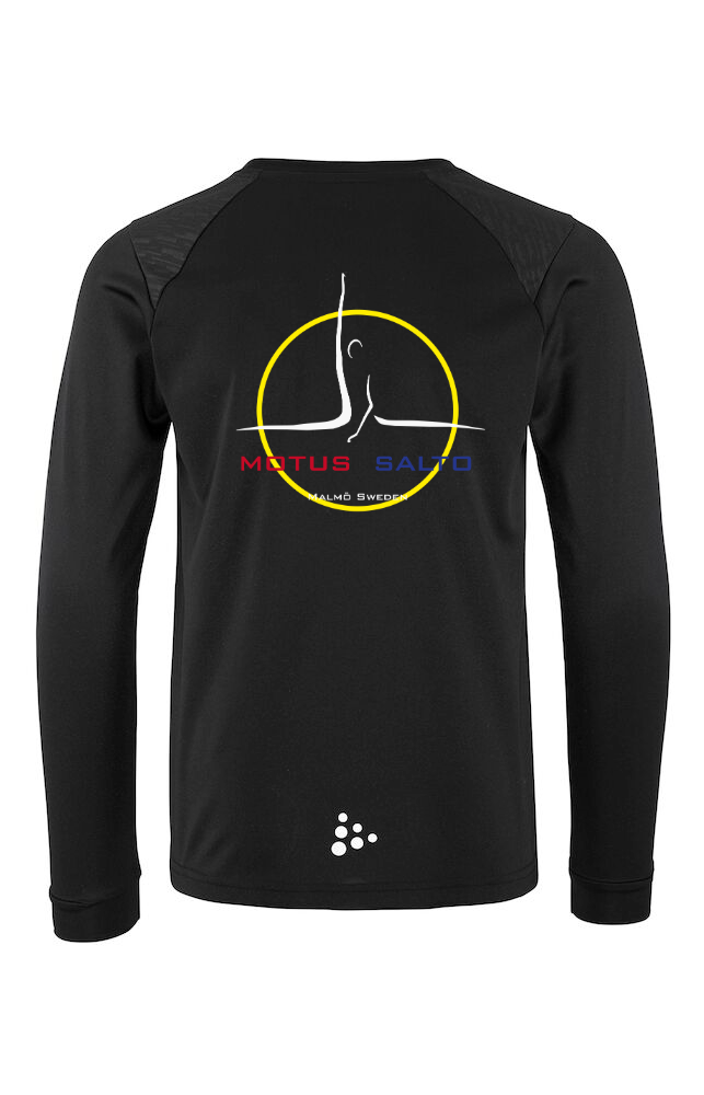 Craft Rush 2.0 Tee LS, Junior, GK Motus Salto - 2