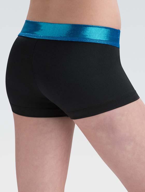 Hipsters i nylon/spandex & glittrigt tyg, fem olika färger - 12