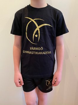 T-shirt i bomull för Värmdö Gymnastikakademi, barnmodell