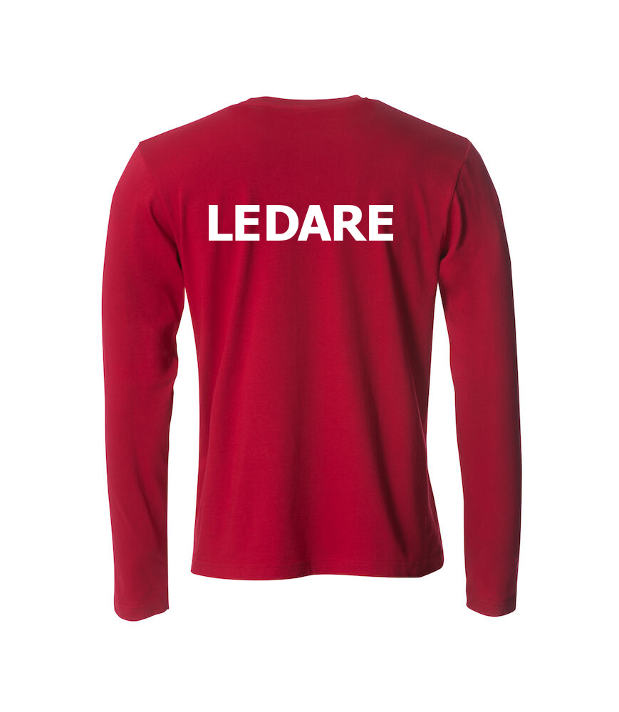 Basic-T L/S Herr "Alla kan gympa", röd eller blå - 3