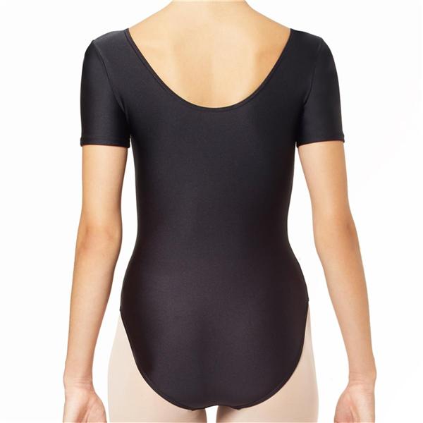 Gymnastikdräkt kort ärm, lycra, i tre olika färger - 5