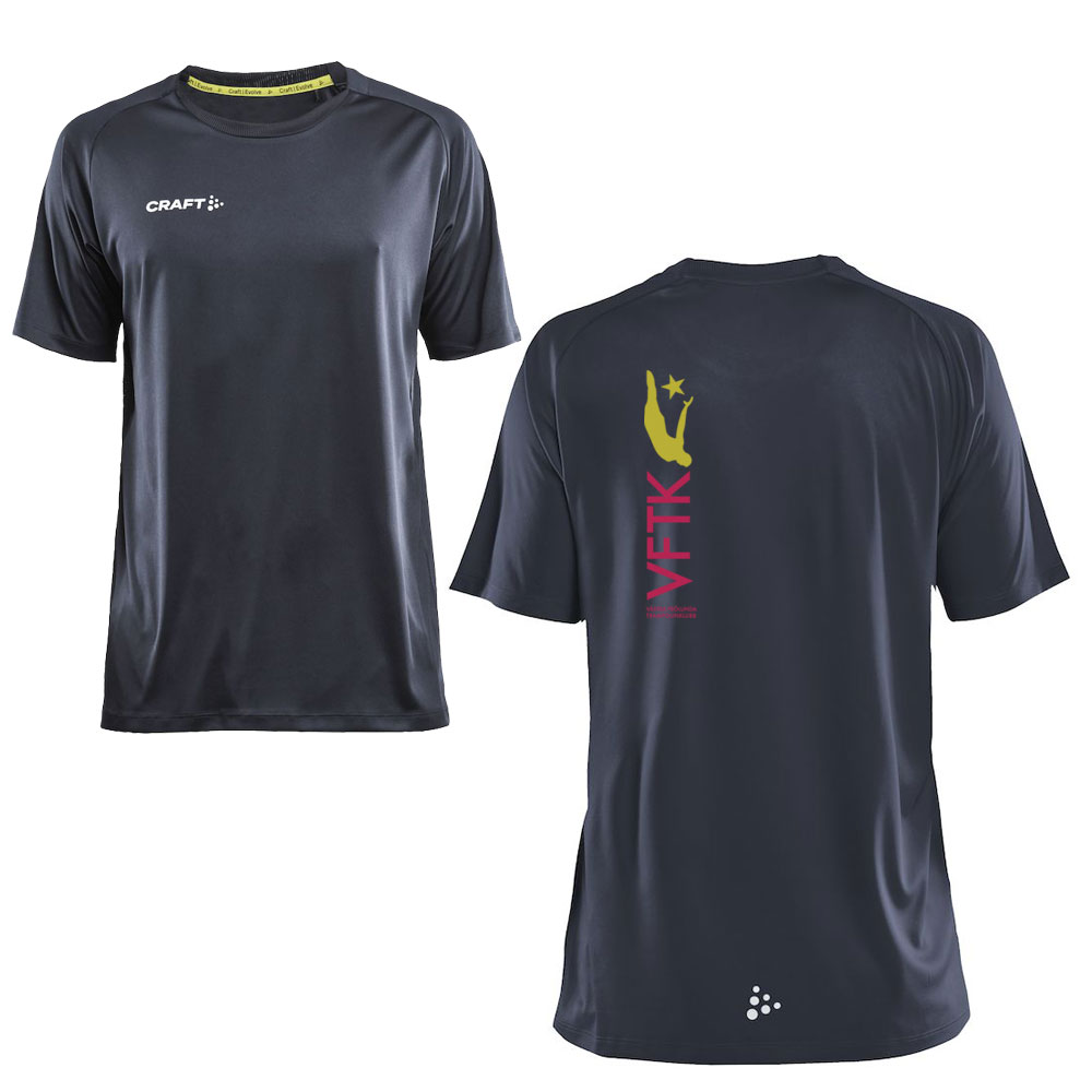 Craft Evolve Tee JR, Västra Frölunda Trampolinklubb