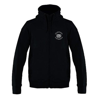 Ziphoodie svart med röda snören, GK Hermes, Junior-/Seniormodell