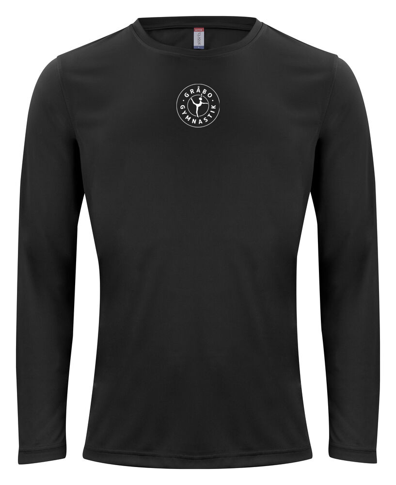 Basic Active Longsleeve, Gråbo Gymnastik, Junior