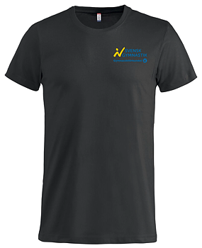 T-shirt i bomull, svart, Junior, GK Motus Salto