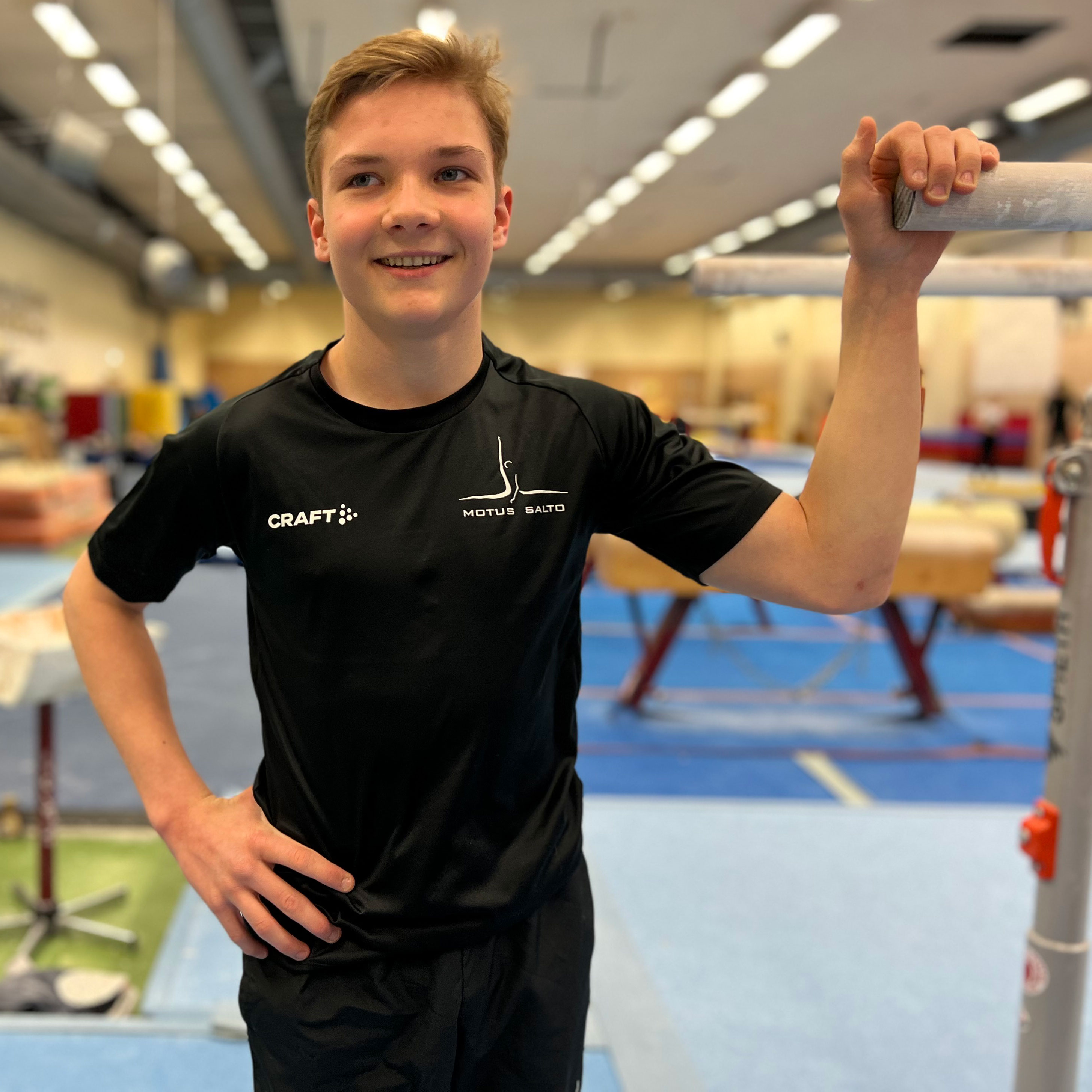 Craft Evolve Tee, Junior, GK Motus Salto