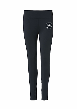 Damtights med bred midja & Gråbo Gymnastiks logo