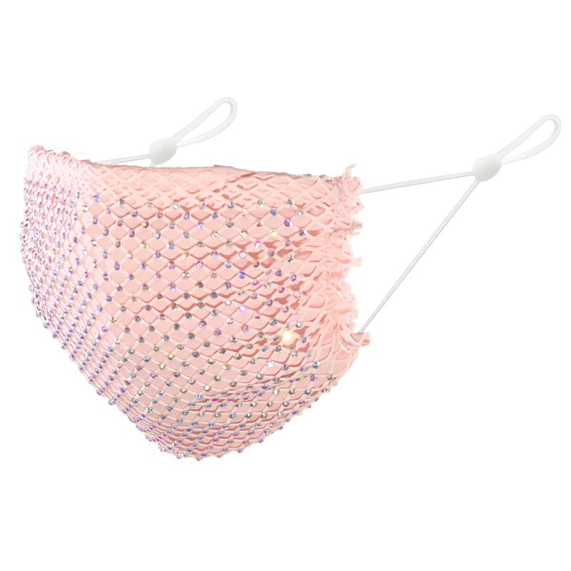 Ansiktsmask med Rhinestones, 1-pack - 11