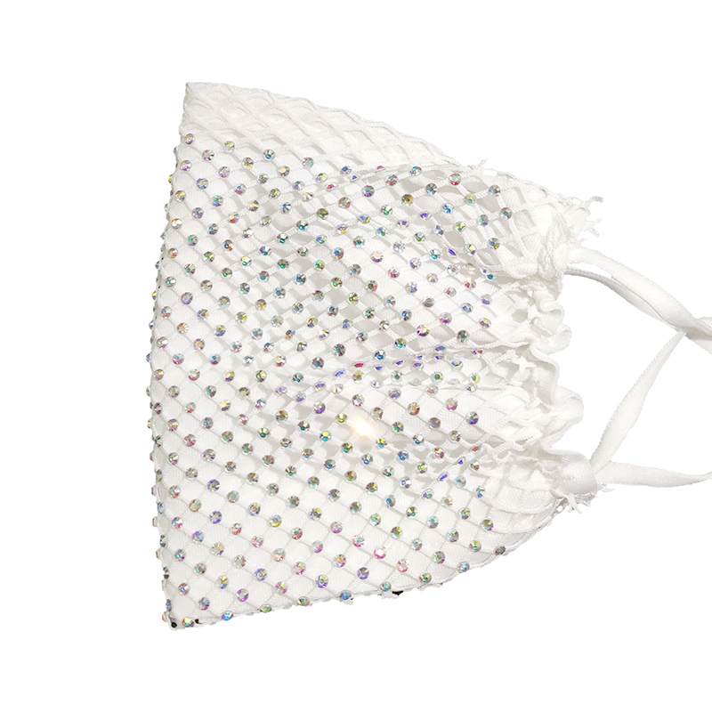 Ansiktsmask med Rhinestones, 1-pack - 6