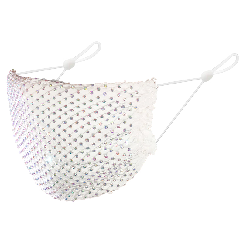 Ansiktsmask med Rhinestones, 1-pack - 2
