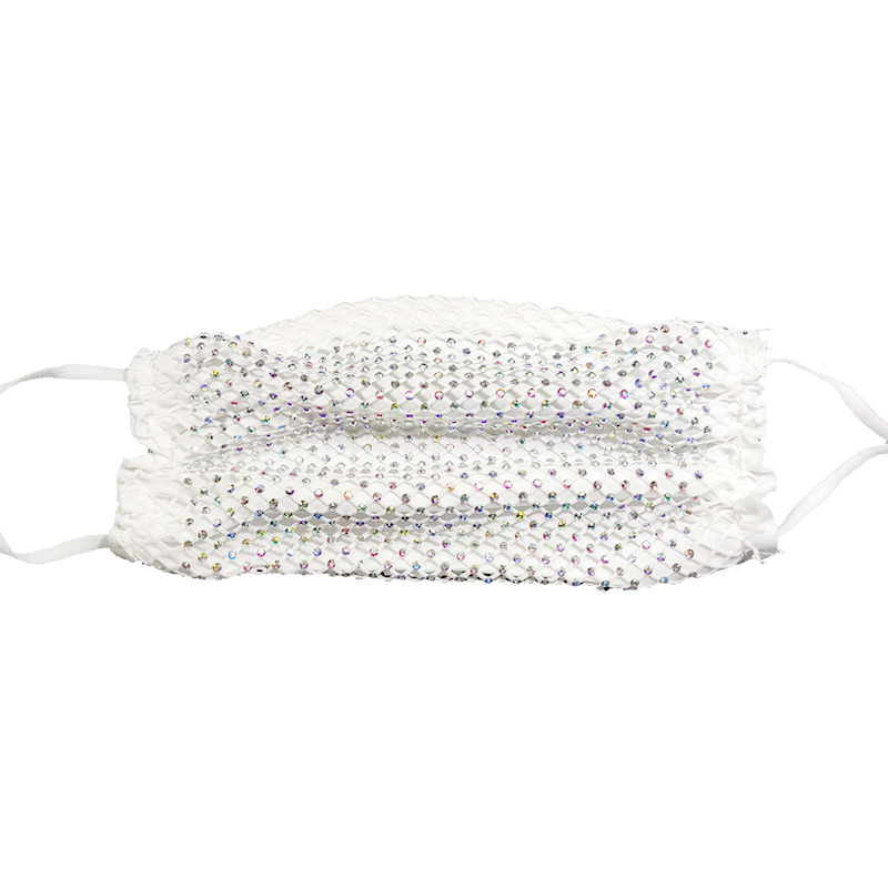 Ansiktsmask med Rhinestones, 1-pack - 4