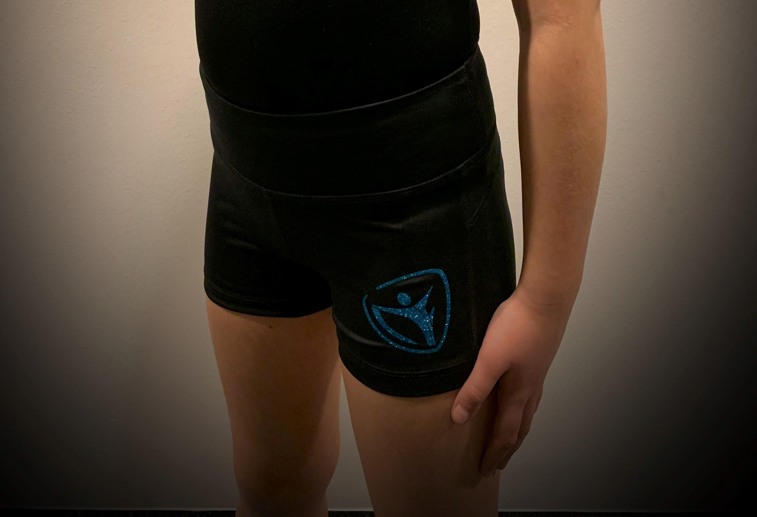 Hipsters i funktionsmaterial junior & senior med NIF-gymnasternas logo