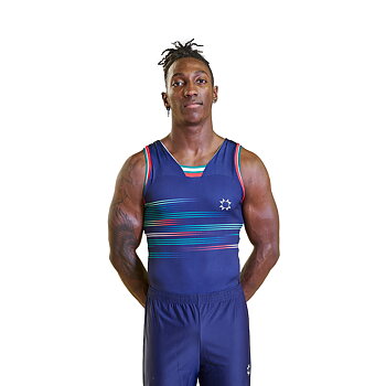 Herrbody PARISIO, sublimerad microfiber